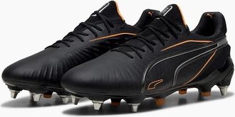 Puma Mens King Ultimate Soft Ground Football Boots - Black - Size: 6.5