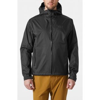 Helly Hansen Loke Terra Waterproof Hooded Jacket in 990 Black at Nordstrom, Size Xx-Large