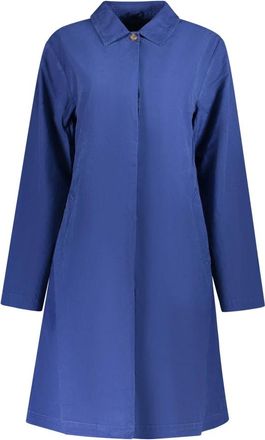 North Sails Lange Mouwen Trenchcoat - Dames - Mantel - Blauw - L - Jassen