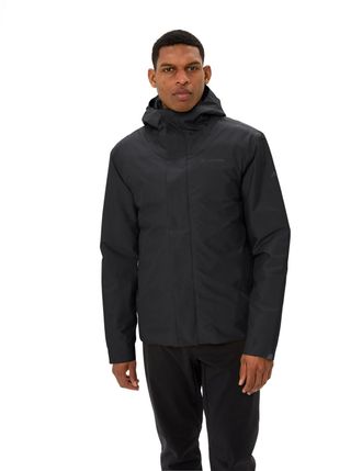 Vaude Regenjacke VAUDE MENS CYCLIST WARM RAIN JACKET II, Herren, Gr. XXL, schwarz, Obermaterial: 100% Polyester. Futter: 100% Polyacryl. Wattierung: 100% Po