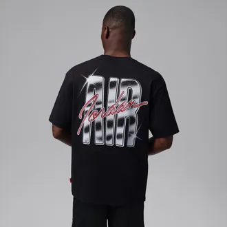 Nike Jordan Mens Jordan Brooklyn T-Shirt in Black | IX1571-010