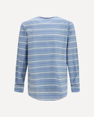 Prada Camicia in cotone con bottoni sul retro Man 40
