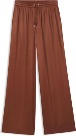 BOSS Relaxed-fit pants in satin