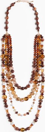 H&M Mehrreihige Halskette - Brown
