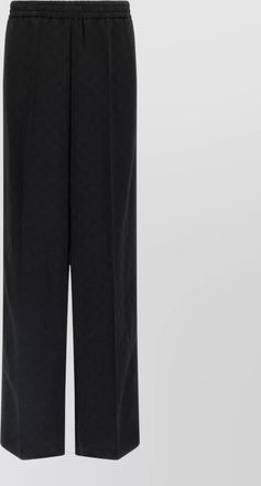 Gucci gg trousers elastic waistband side stripe