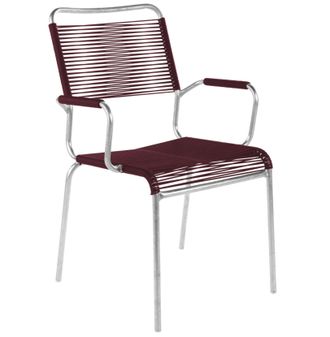 Schubiger M&ouml;bel Spaghetti-Stuhl Rigi mit Armlehnen