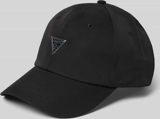 Guess Base Cap mit Logo-Applikation in Black, Größe 1
