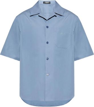 Versace Camicia a maniche corte - Blu
