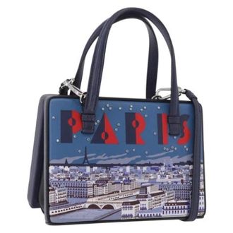 Loewe Pre-owned Hand Bag - Dames - Vintage Handtas - Veelkleurig - ONE Size - Leer - Vintage