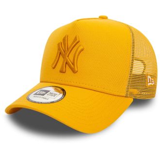 New Era A-Frame Trucker Cap - New York Yankees Yellow