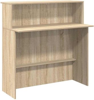 vidaXL Mostrador de recepci&oacute;n roble sonoma 100x50x103,5 cm Vidaxl