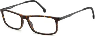Carrera Mens Brown Rectangular Eyeglass Frames CARRERA8883N9