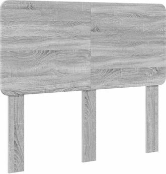 vidaXL Cabecero Gris Sonoma 135 Cm Madera Contrachapada Vidaxl