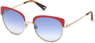 Web Eyewear Gold Metal Womens Sunglasses