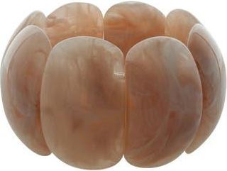 Olivia Welles Lucy Stretch Bracelet in Pink /White at Nordstrom Rack