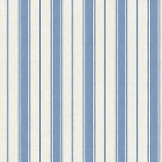 Ballard Designs Elliot Stripe Wallpaper - Blue - Ballard Designs