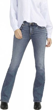 Silver Jeans Co Suki Slim Boot Cut Jeans In Indigo