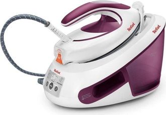 T-fal Express Anti-Calc SV8054 ferro da stiro a caldaia 2800 w 1,8 l Durilium Porpora, Bianco - Tefal