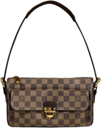 Louis Vuitton Pre-owned Shoulder Bags, female, Brown, Size: ONE SIZE Pre-owned Canvas Shoulder Bag