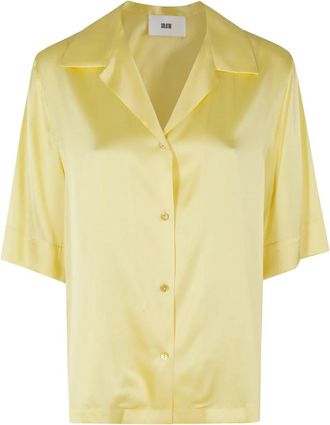 SOLOTRE Camicia - Dames - Overhemden - Geel - XS - Overhemden