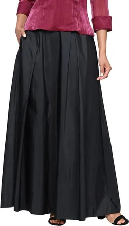 Alex Evenings Washer Taffeta Ballgown Skirt in Black at Nordstrom, Size X-Large