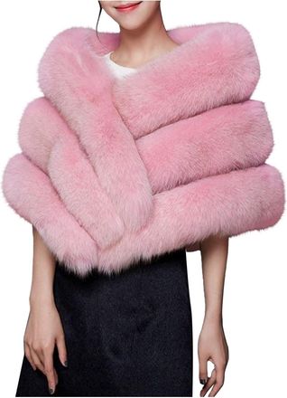 Generic Womens Wedding Bridal Shawl Wrap Stole Faux Silk Scarf for and Warmth Small Gifts For Women Christmas Under 10 Pounds Mens Ideas