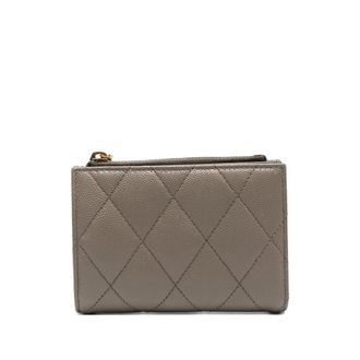 Saint Laurent Cassandre Bijou Quilted Zip Wallet