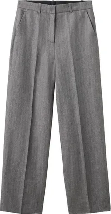 Mango Straight Leg Suit Pants in Black at Nordstrom, Size 6