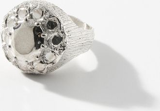 Bleue Burnham Mens Burnham Impression signet ring