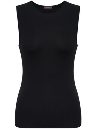12 Storeez round-neck tank top - Black