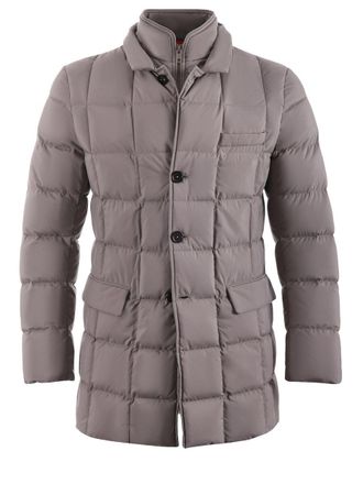 Fay Long Quilted Nylon Down