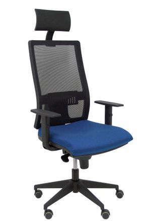 Piqueras y Crespo Silla De Oficina Con Cabecero Horna P&c Bali200 Azul Marino 8436563383779 S5700094 P&c