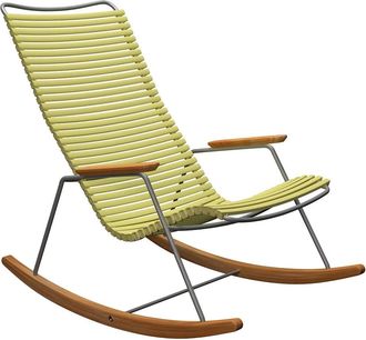 Houe CLICK Outdoor Rocking Schaukelstuhl, lemon zest