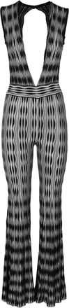 Antonino Valenti Elegant Delia Jurk - Dames - Jumpsuits - Zwart - M - Polyester - Jumpsuits & Playsuits