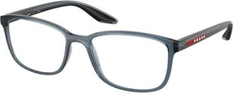 Prada PS 07Rv Glasses - Heren - Brillen - Blauw - 53 MM - Nylon - Accessoires