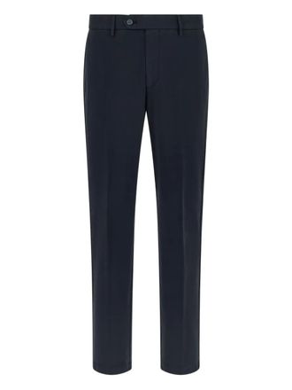 Boggi Milano straight-leg chinos - men - Cotton/Elastane - 34 - Blue