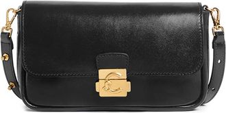 Coccinelle Borsa a spalla mini con logo - Nero