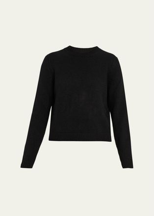 Khaite Leta Cashmere Crewneck Sweater