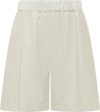 A Paper Kid Beige Solid Shorts