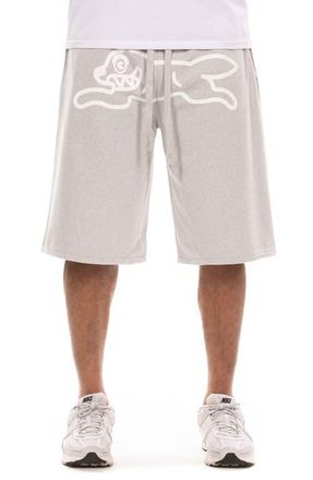 Icecream Cup Terry Drawstring Shorts in Heather Grey at Nordstrom, Size Xx-Large