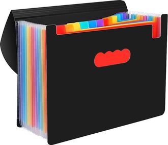 OEM Bolsa Para Documentos Flexible Y Expandible, Organizador Duradero Y Resistente, Gestor De Archivos Port&aacute;til, Apto Para Papel Tama&ntilde;o Carta A4, Etiqueta
