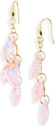 Cara Stone Drop Earrings in Pink at Nordstrom Rack