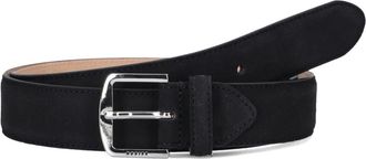 Nubikk James Riem - Heren - Riemen - Blauw - 80 CM - Su&egrave;de - Accessoires