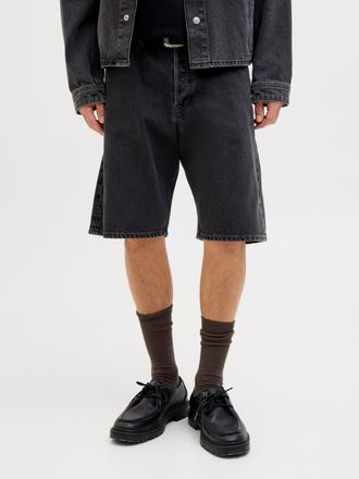 Jack & Jones Relaxshorts JACK & JONES JJIALEX JJORIGINAL SHORTS SBD 300 SN, Herren, Gr. XXL, N-Gr, blau (schwarz denim pack:sbd 499), Web, Obermaterial: 100% Baumw