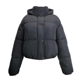 Jack Wills Dames/Dames Regular Puffer Jacket (Zwart)