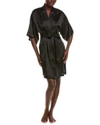 Natori Wilderness Satin Jacquard Wrap