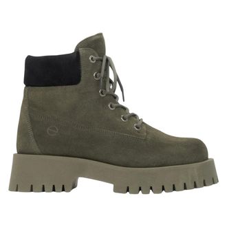 Estro & Luminara Dames, Schoenen, Groen, Maat: 40 EU Flanel