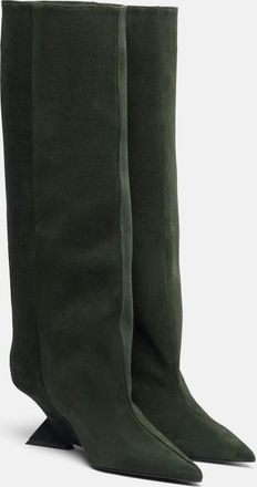 The Attico Stivali Cheope 105 in suede