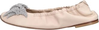 Casadei Dames - Ballerinas - Beige - 37 EU - Leer - Schoenen