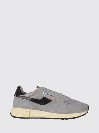 Autry Reelwind Two-Tone Nylon and Suede Low Top Trainers